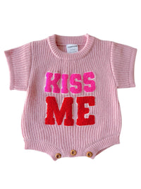 Sweater Romper, Kiss Me