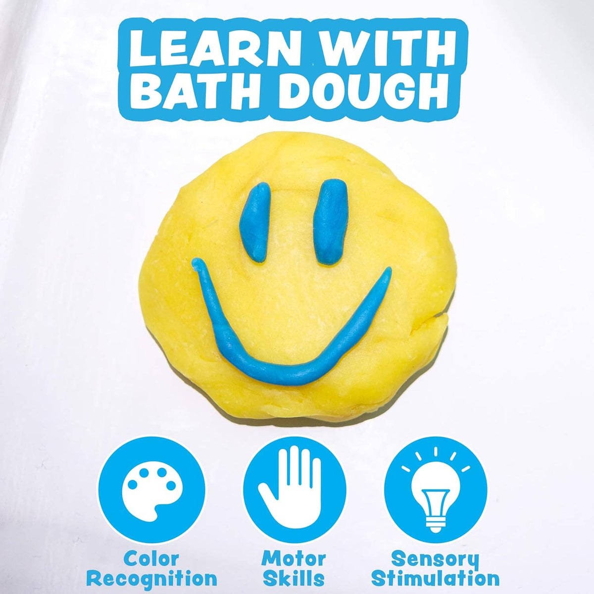 Tub Works® Bath Dough™ Moldable Kids Soap Bath Toy, Variety