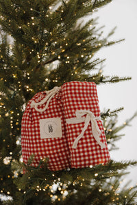 Muslin Swaddle | Red Gingham