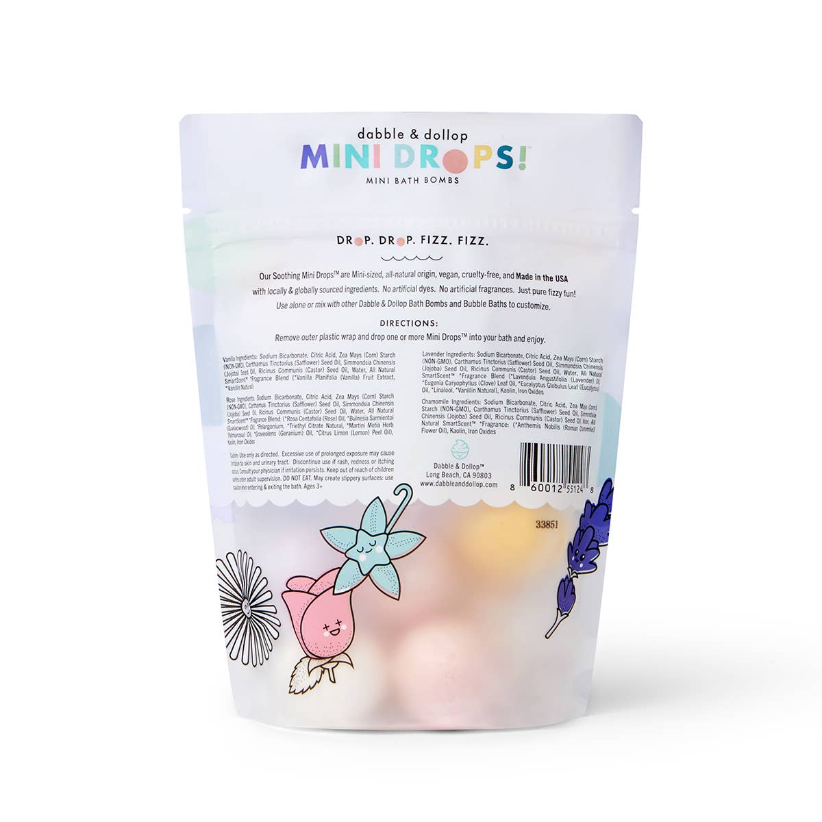 Mini Drops® Bath Bombs - Soothing