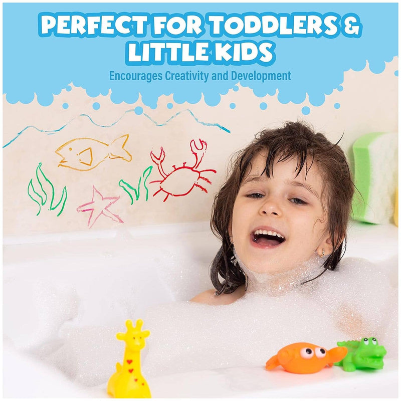 Tub Works® Bath Paint Sticks™ Bath Toy, 12 Count