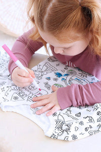 Colorable Two-Piece Pajama Set | Far Far Away