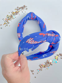 KU RockChalk Jayhawk Knotted Headband