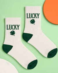 St. Pattys Socks | St Patrick's Day Accessory Women's/Youth Large