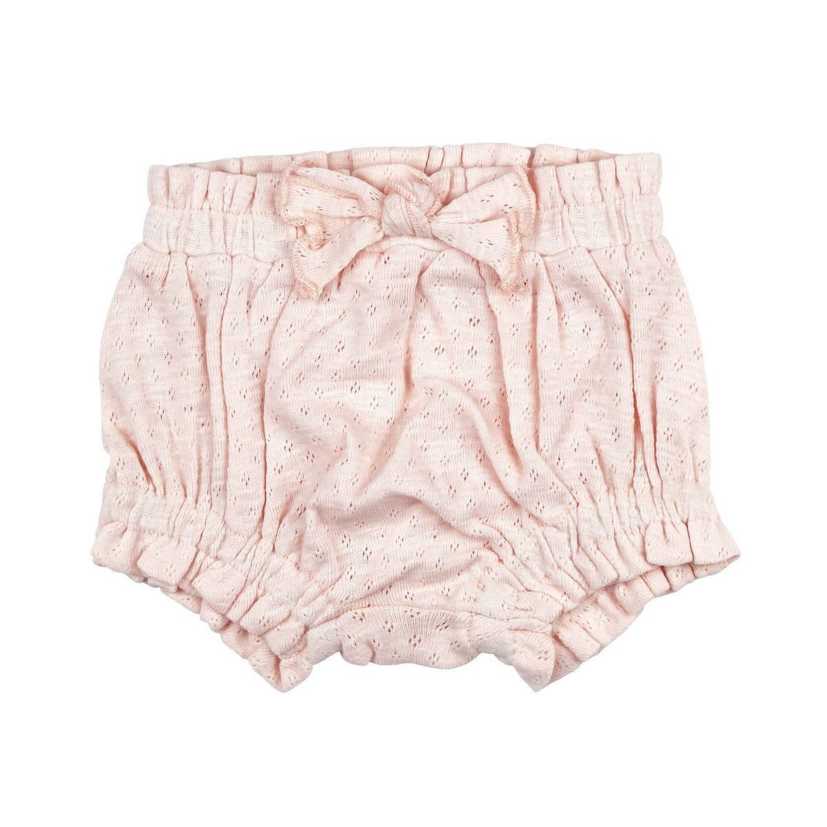 Cotton Candy | Organic Pointelle Ruffle Bloomer