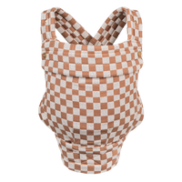 The Monarch Baby Carrier - Mocha Check