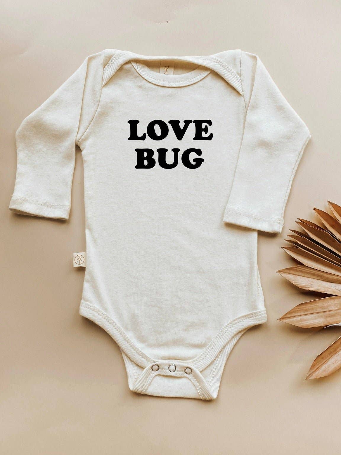 Love Bug Organic Bodysuit Long Sleeve