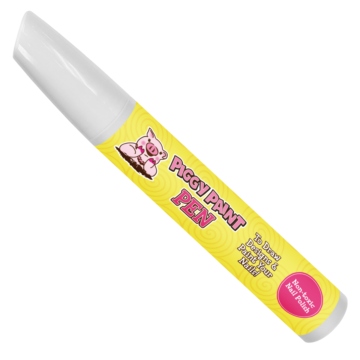 Yippee Yellow Piggy Paint Pen - Kids Non-toxic Nail Polish