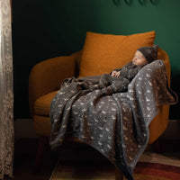 Bark Mountains | Organic Cozy Blanket