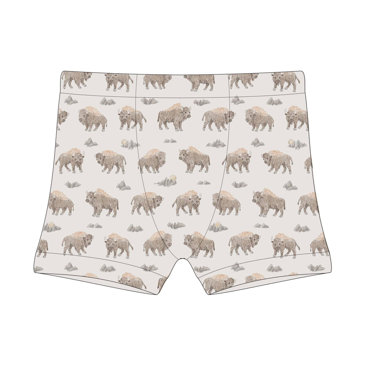 Bison | Organic Potty-Training Boxers