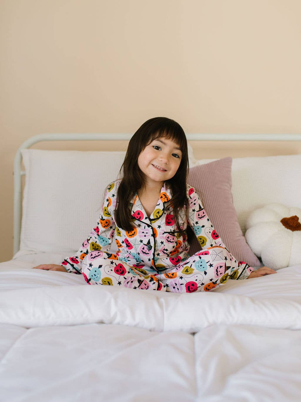 2 piece Button Up Pj Set IN Boo Crew
