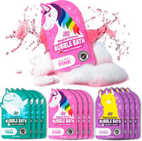 Tub Works® Magical Kids Bubble Bath, Variety | Pink, Purple & Teal Bath Colors
