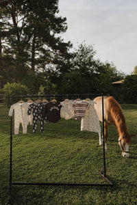 Bamboo Zip Pajamas | Wild Horses