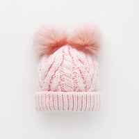 Blush Pink Fluffer Beanie