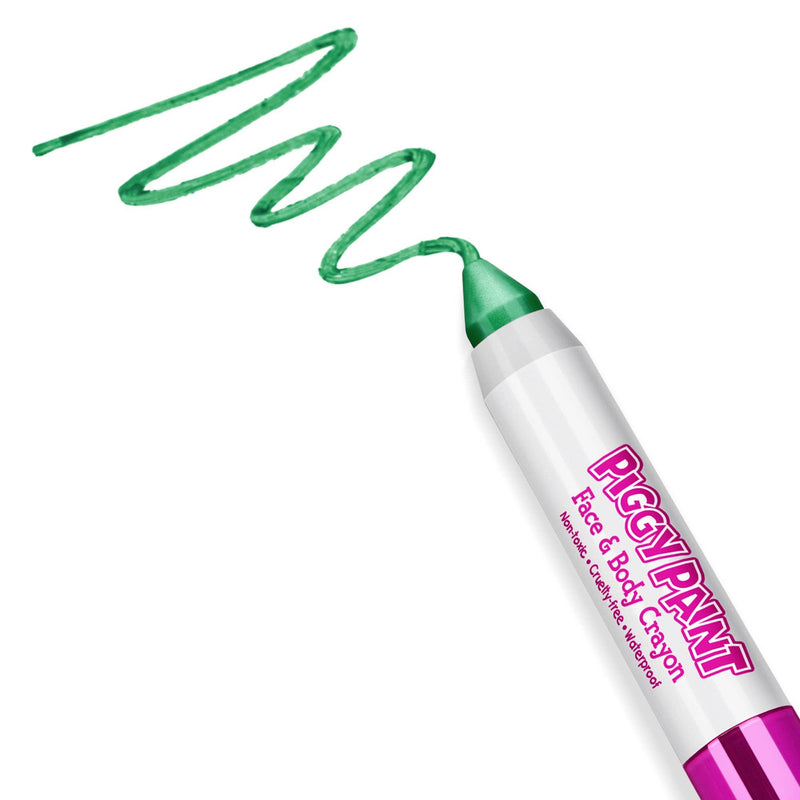 Face & Body Crayon - Giddy Up GREEN - Non-Toxic