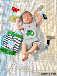Golf Bag Plush Toy Set