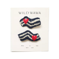 Crochet Clip Set - American